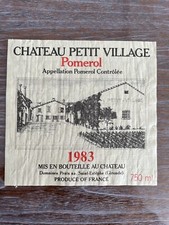 étiquette château petit d'occasion  Toul