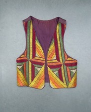 Embroidered waistcoat vintage for sale  MARGATE