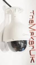 1 x Câmera de Segurança IndigoVision DAHUA IP BX520 4MP EVR 30X DOME REDE TETO, usado comprar usado  Enviando para Brazil
