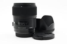 Lente Sigma AF 35mm f1.4 DG Art HSM 012 Sony A #925 comprar usado  Enviando para Brazil