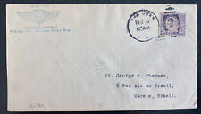 1932 San Juan Porto Rico capa correio aéreo para Maceió Brasil F6-134 comprar usado  Enviando para Brazil