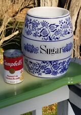 large white canister for sale  Schenectady