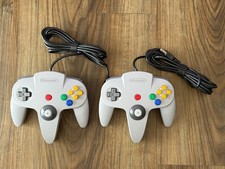 Par de Controles OEM Nintendo N64 - Rapnet USB Mod (GC/N64_USB) - Speedrunners! comprar usado Par de Controles OEM Nintendo N64 - Rapnet USB Mod (GC/N64_USB) - Speedrunners! comprar usado  Enviando para Brazil
