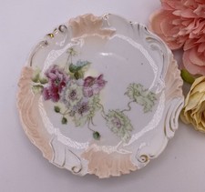 Prato de bugigangas vintage pintado à mão bandeja floral de porcelana 6 polegadas prato de joias comprar usado  Enviando para Brazil