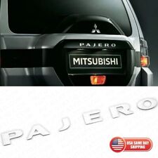 Placa de identificação emblema letra traseira cromada para Mitsubishi PAJERO comprar usado  Enviando para Brazil