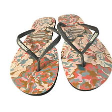 Sandálias femininas Havaianas slim pétalas chinelos padrão floral, tamanho 11/12 comprar usado  Enviando para Brazil