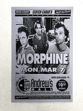Usado, Pôster FLYER concerto ORIGINAL MORPHINE Detroit comprar usado  Enviando para Brazil