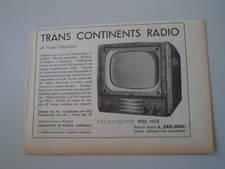 Advertising pubblicità 1953 usato  Salerno