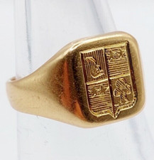 Chevalière antique 18k d'occasion  Paris II
