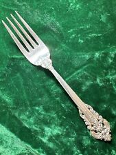Garfo para salada LANCHE prata esterlina grande barroco (1941) EUA WALLACE 1 peça comprar usado  Enviando para Brazil