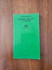 Gilles deleuze marcel usato  Brescia