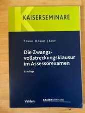 Kaiserskript zwangsvollstrecku gebraucht kaufen  Freiburg im Breisgau