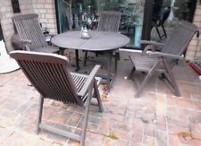 Teakholz gartenmöbel set gebraucht kaufen  Ibbenbüren