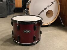 12" Pearl VISION BIRCH Rack Tom Drum VINHO VERMELHO Preto Hardware SEM MONTAGEM 9x12 #TV4 comprar usado  Enviando para Brazil