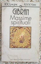 Gibran massime spirituali usato  Lamezia Terme