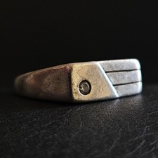 Bague chevalière argent d'occasion Bague chevalière argent d'occasion  Toulouse-