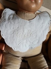 Ancien bavoir monogramme d'occasion  Le Péage-de-Roussillon