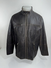 TOMMY BAHAMA - CUERO Moto Moto Moto Bomber Talla Chaqueta L segunda mano  Embacar hacia Argentina