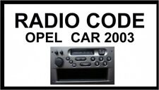 Radio Code Opel Car2003 car 2003 schnelle Hilfe / Mo - So Key Kode BLAUPUNKT 🥇, usado comprar usado  Enviando para Brazil