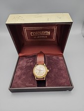 Relógio mecânico vintage CORNAVIN GENEVE DATOCOR funcionando 31mm comprar usado  Enviando para Brazil