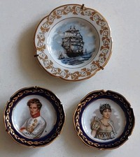 Assiettes miniatures porcelain d'occasion  Soyaux