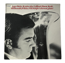 ROGER BOBO Tuba Galliard Barat Kraft Hindemith Wilder Ralph Grierson Piano EX+~6 comprar usado  Enviando para Brazil