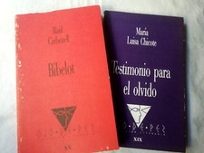 Bibleot Raul Carbonell- Testemunho de Poesia El Oblivion Maria Luisa Chicote comprar usado  Enviando para Brazil