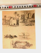 Original orientalist drawing d'occasion  Expédié en Belgium