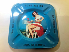 1950s metal ashtray for sale  Puposky