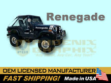 1979 1980 1981 1982 1983 1984 1985 1986 Jeep Renegade nome decalque kit listras CJ comprar usado  Enviando para Brazil