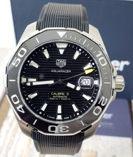 Usado, Relógio masculino TAG Heuer preto aquaracer WAY201A.FT6142 comprar usado  Enviando para Brazil