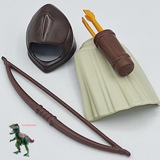 Playmobil conjunto de arquero medieval-capucha-capa-funda de flechas-carca-arco comprar usado  Enviando para Brazil