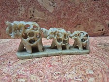 Elephants soap stone for sale  BRIDGEND