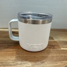 Caneca de café YETI Rambler aço inoxidável branco , usado comprar usado  Enviando para Brazil