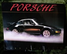 Porsche calendar 1989 for sale  Brandon
