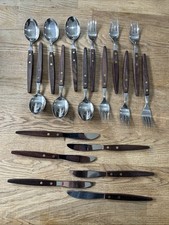 Besteck teilig holzgriff gebraucht kaufen  Straubing