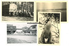 Używany, 4x orig. Zdjęcie żołnierzy w Polsce 1941 Warszawa Wawer Zschopau cysterna ciężarówka na sprzedaż  Wysyłka do Poland