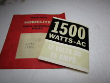 Homelite generator 43076 for sale  Mcpherson