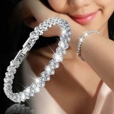 Diamante bracelet bling for sale  DUNSTABLE