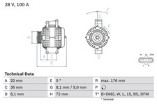 Lichtmaschine generator scania gebraucht kaufen  Bautzen