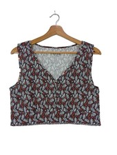Green cotton cropped gebraucht kaufen  Berlin