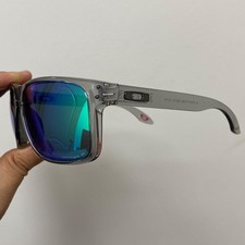 Óculos de sol Oakley Holbrook XL OO9417 masculino lentes esmeralda armação cinza transparente comprar usado  Enviando para Brazil