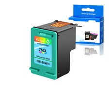 Tinteiro colorido 75XL recarregado 75XL para HP Photosmart C4385 C4599 C4280 C4480 comprar usado  Enviando para Brazil
