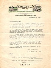 Moore 1927 fordson for sale  Southampton