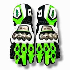 Luvas de couro de corrida Kawasaki ninja motocicleta MOTOGP, usado comprar usado  Enviando para Brazil