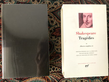 Pléiade shakespeare tragédie d'occasion  La Rochelle