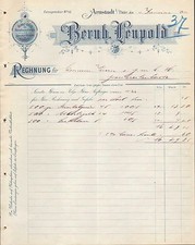Arnstadt thür rechnung gebraucht kaufen  Leipzig