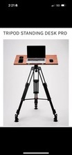 Tripé de mesa de pé profissional nogueira design de intenção de mesa de computador comprar usado  Enviando para Brazil