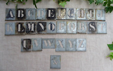 Anciennes lettres pochoir d'occasion  Gandelu