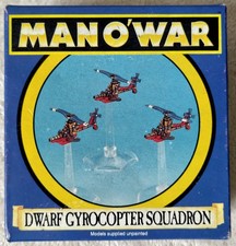 Dwarf Gyrocopter Squadron, Man O'War, Games Workshop, używany na sprzedaż  PL